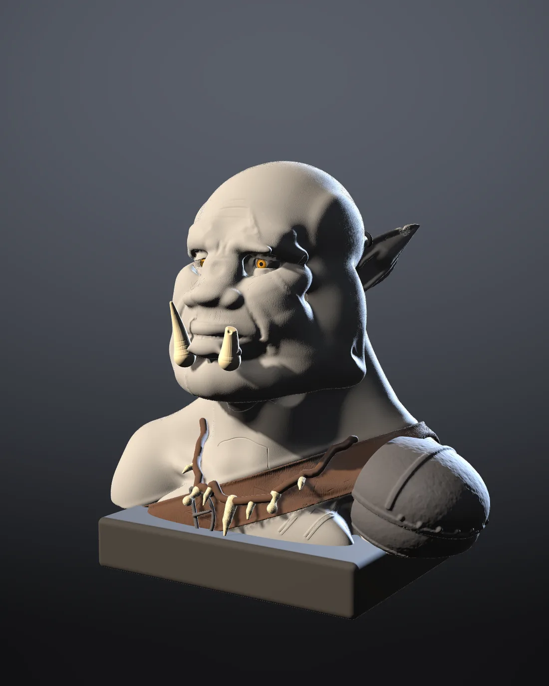 The orc bust at version 6: Tertiary